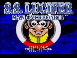 Man Overboard! - S.S. Lucifer Title Screen